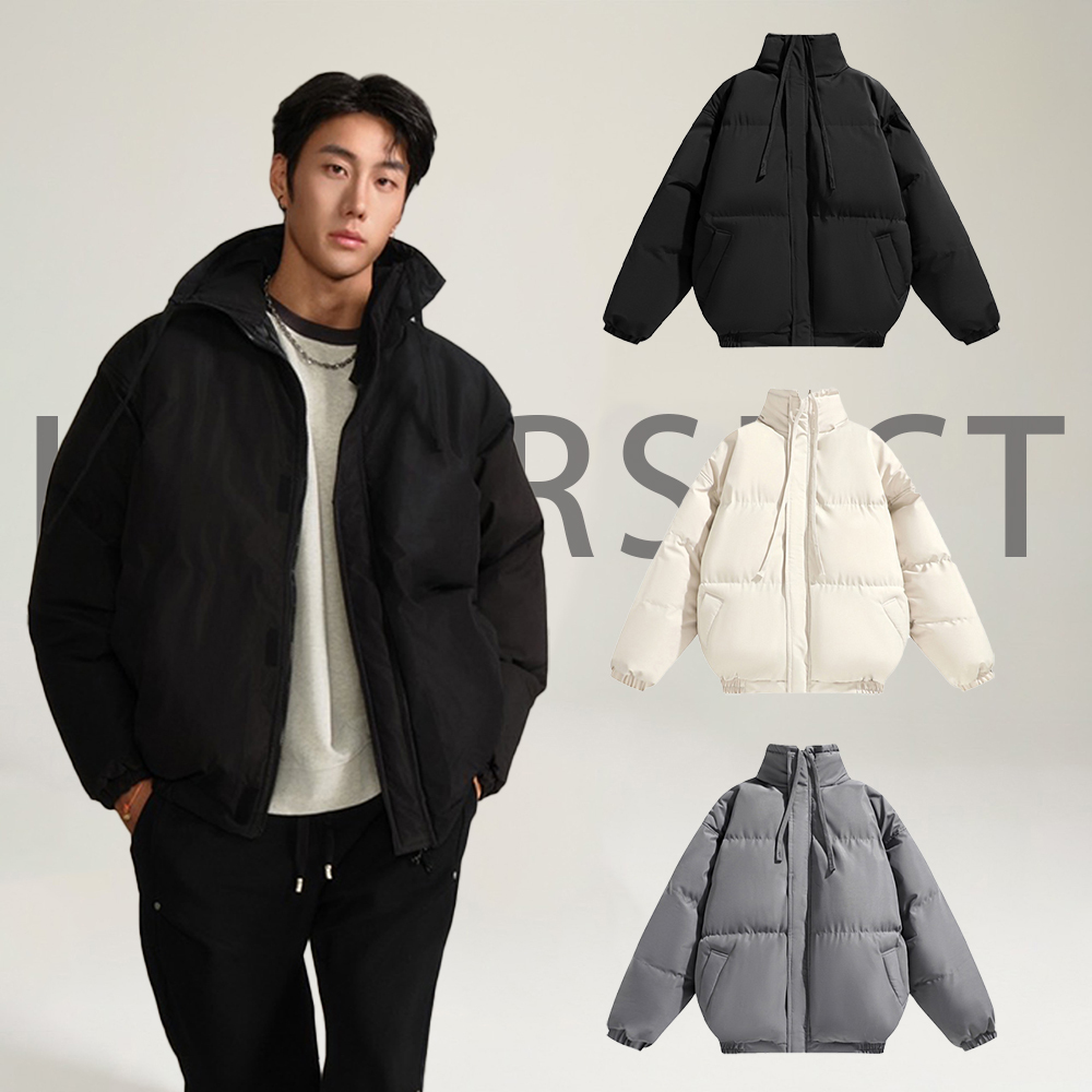 INNERSECT 三生萬物 FOG ESSENTIAL 24FW 經典LOGO 麵包 抽繩 羽絨外套 INN24FWTCP368*