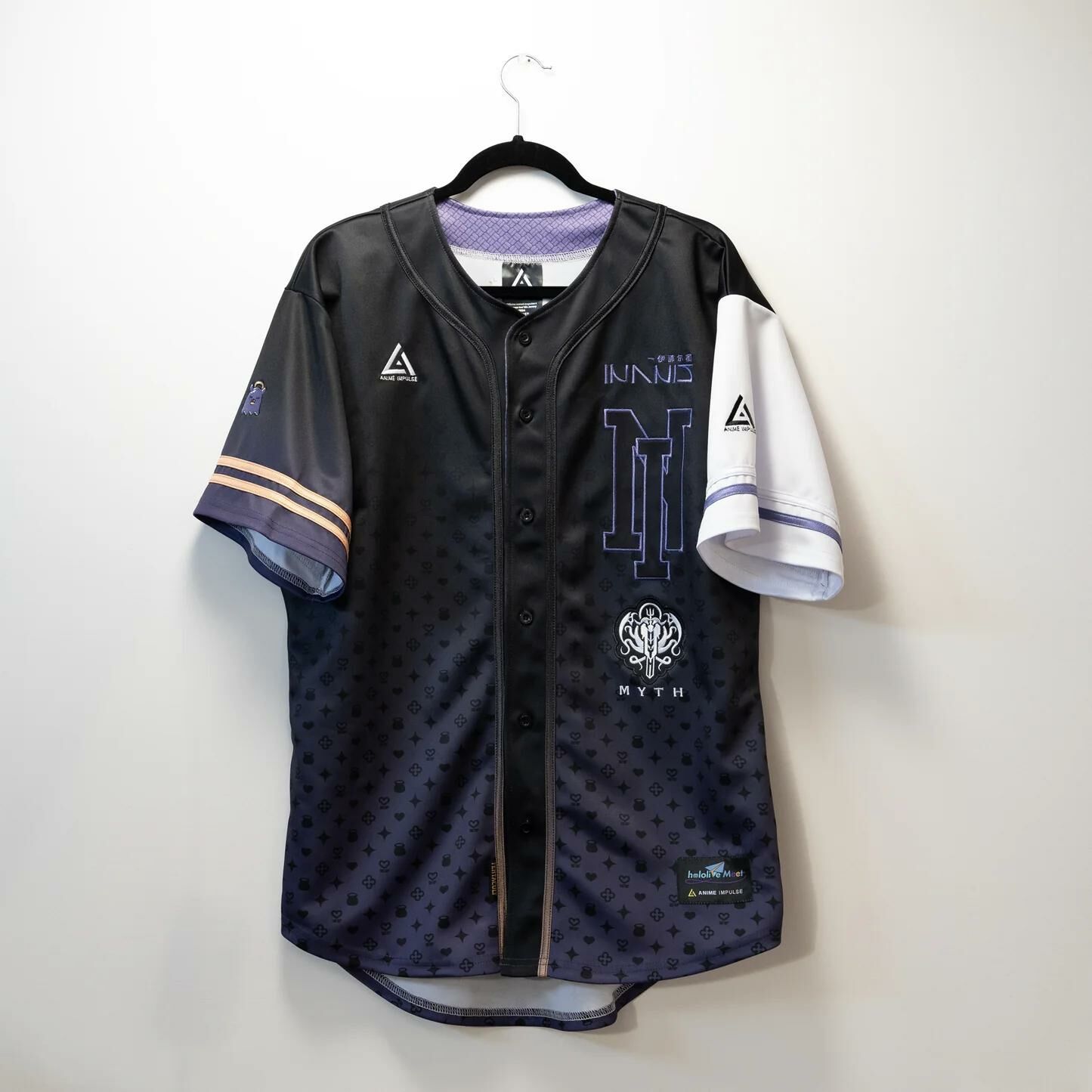 「官方代購」Hololive X ANIME Impulse Baseball GOODS #1 棒球球衣 '24