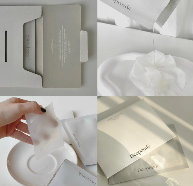 (1145)Deeponde 天然銀耳面膜(一盒5片)