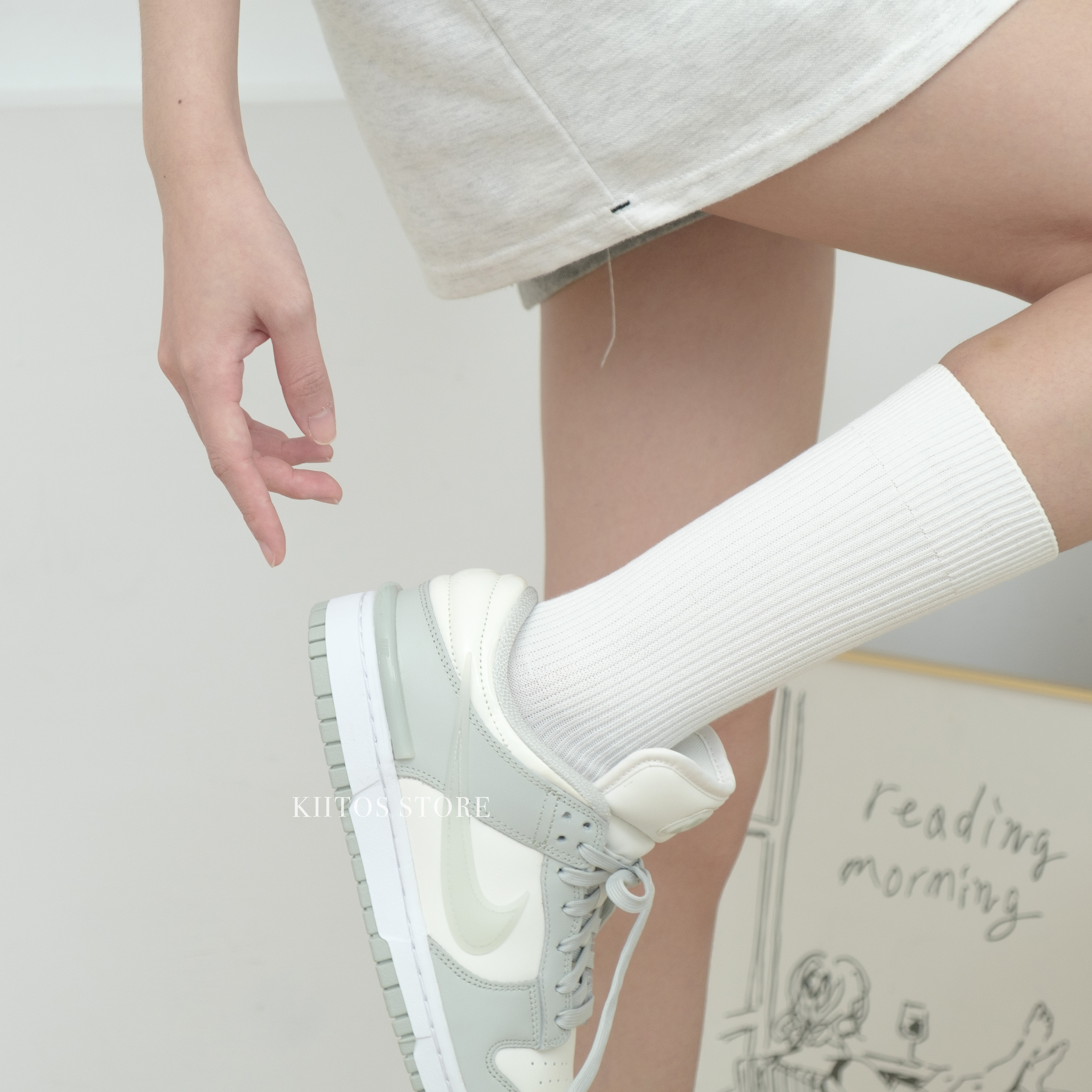 Nike Dunk Low Twist ''Light Silver'' 灰白 小AMBUSH 果凍飛勾 DZ2794-004