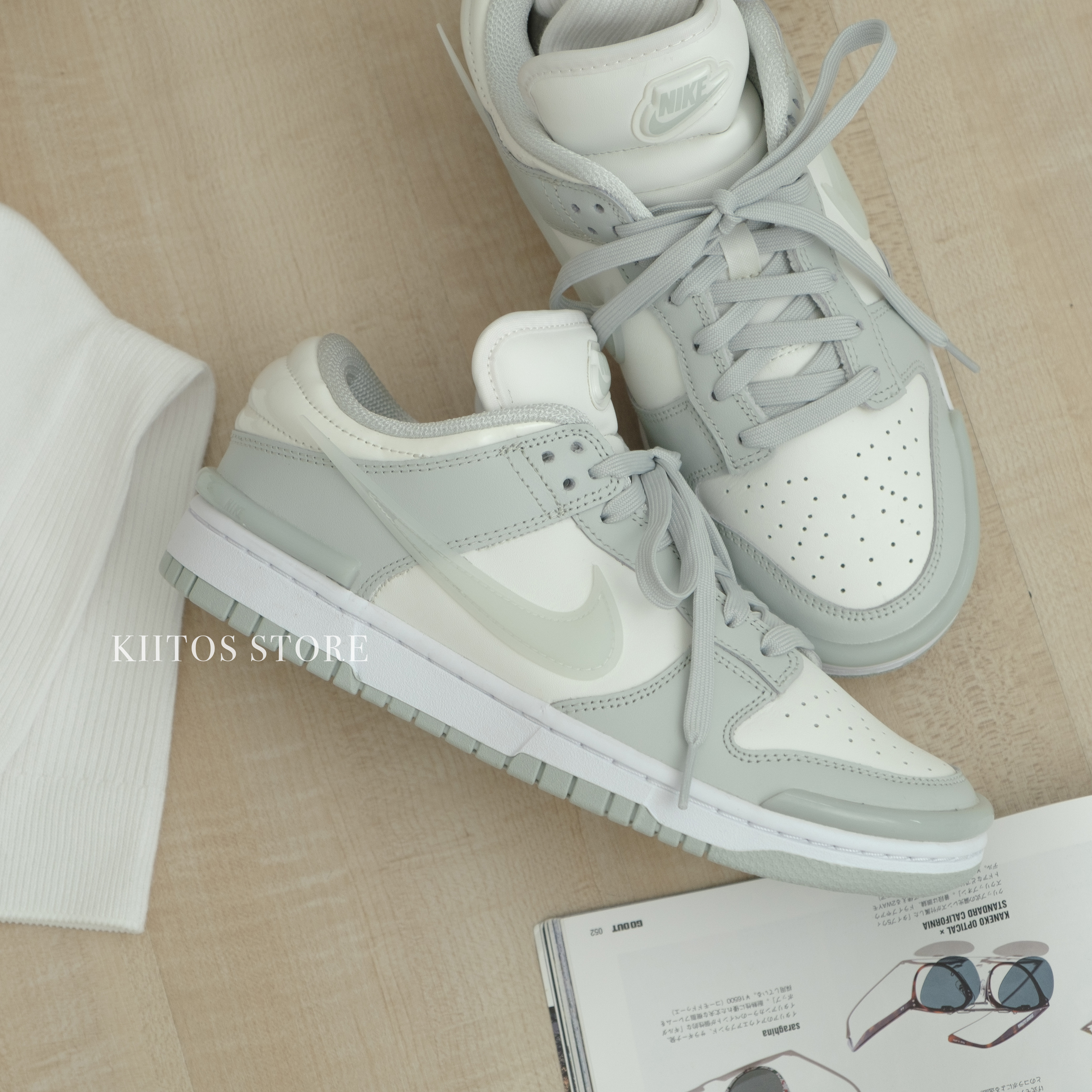 Nike Dunk Low Twist ''Light Silver'' 灰白 小AMBUSH 果凍飛勾 DZ2794-004