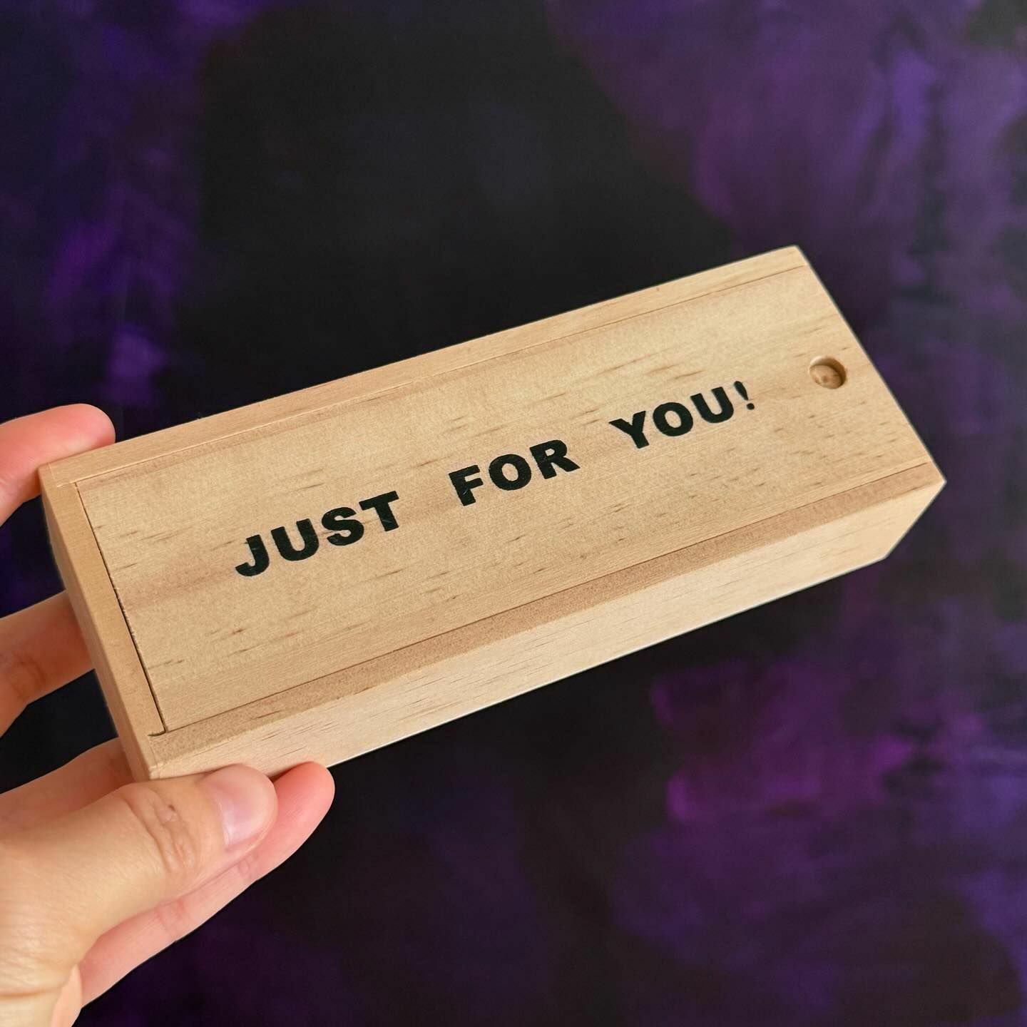 [原石] 木盒 可放白水晶碎石 當作水晶淨化盒