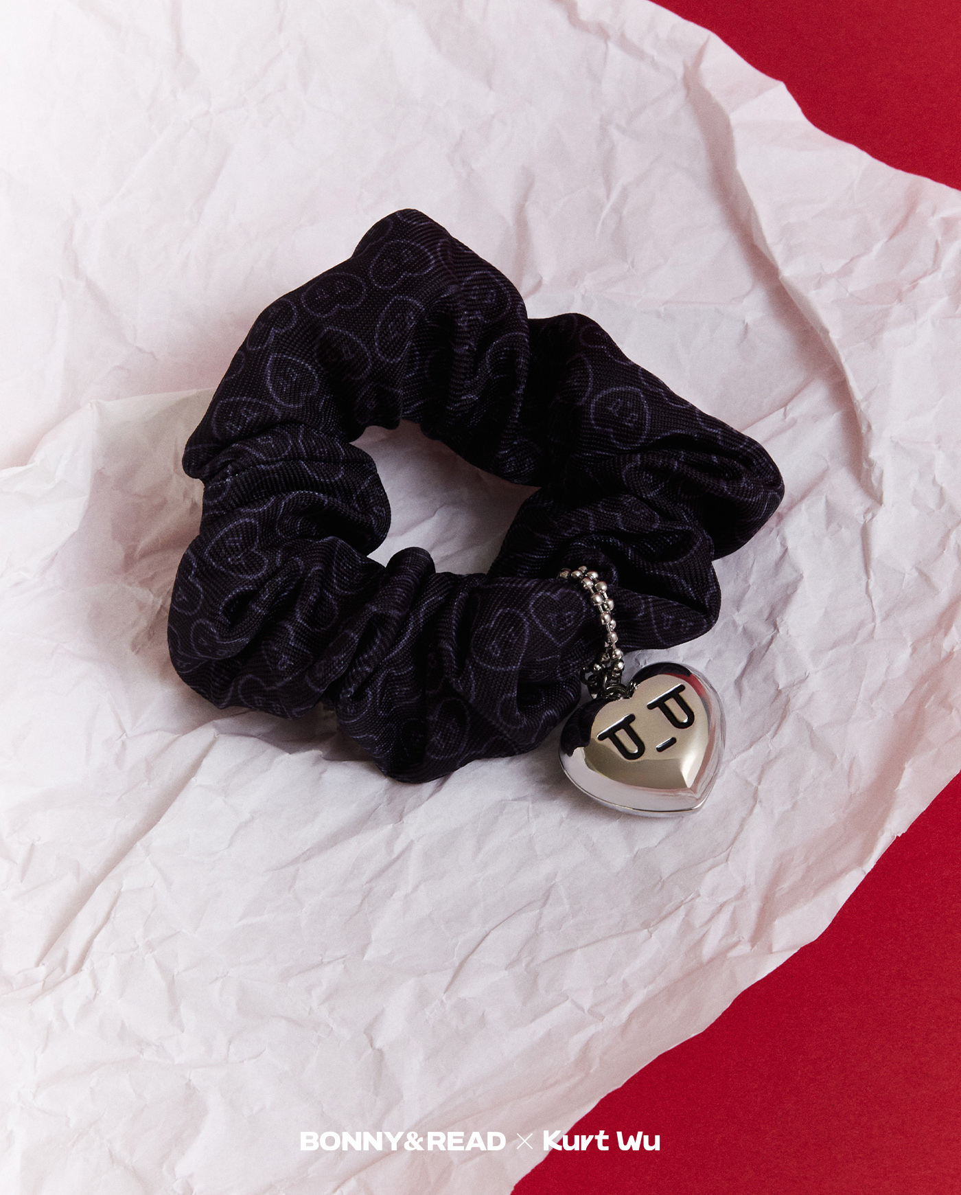 飾品,kurt聯名,kurt wu,愛心,髮圈,,hairtie,吊飾