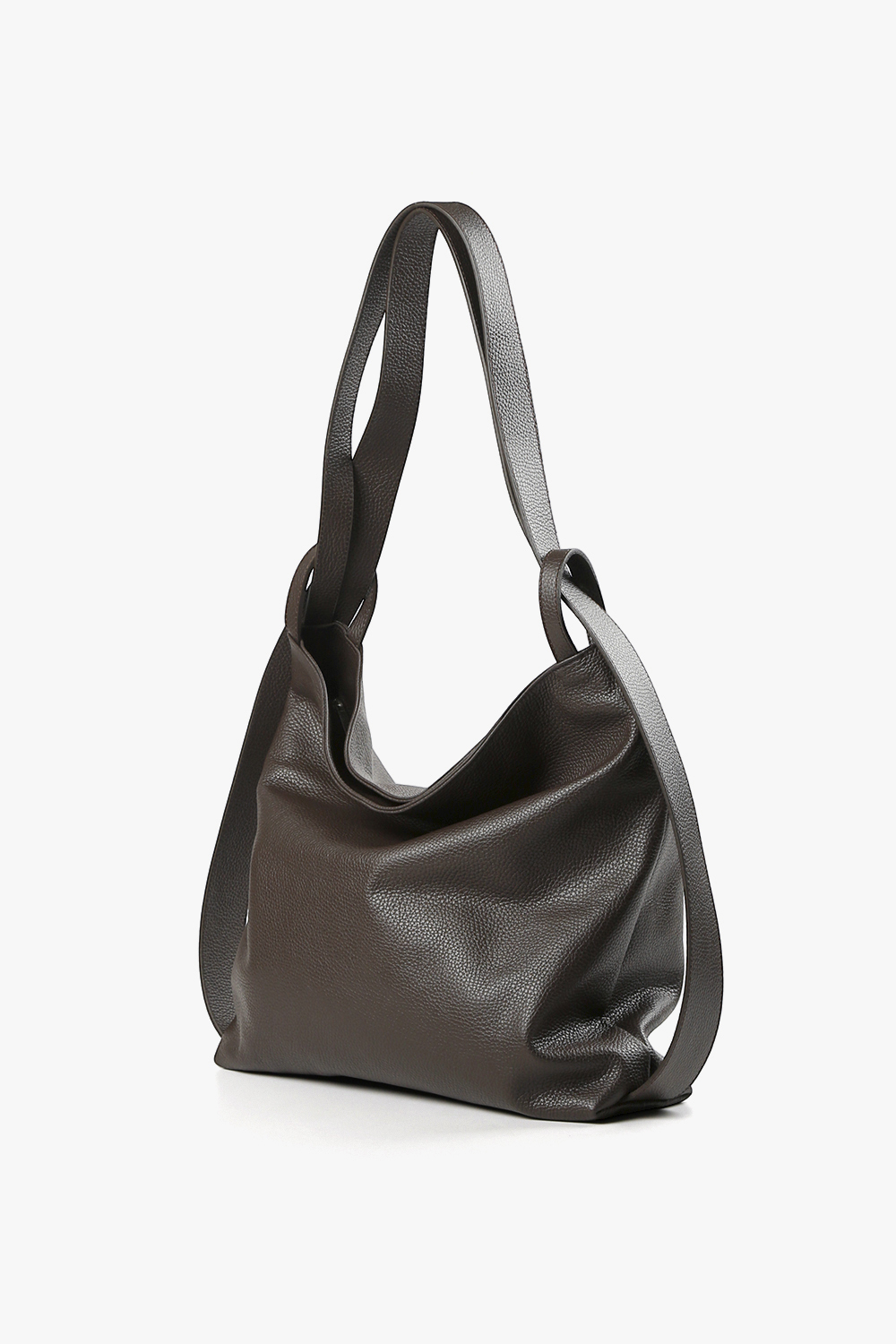 Doppia 極簡兩用中型方包 深咖