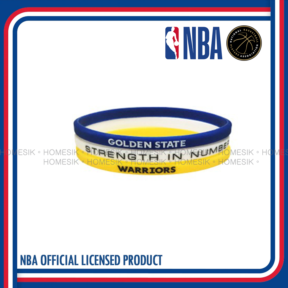 金州勇士隊 紀念矽膠手帶 (三條裝)