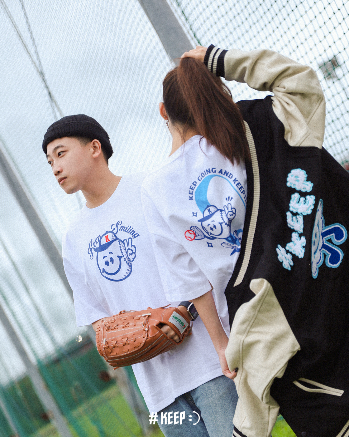 [6折售出無退換] #KEEP VICTORG TEE 白色 投手G 勝投 勝利局 12強 棒球 中華隊 台灣限定 短TEE【KS250-WH】