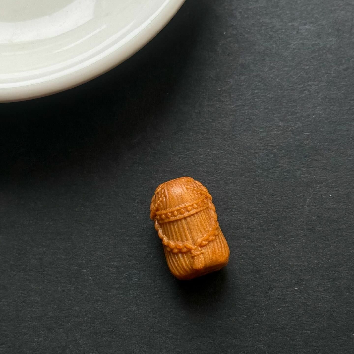 [原石] 檀木 扎基拉姆 通孔串珠配件