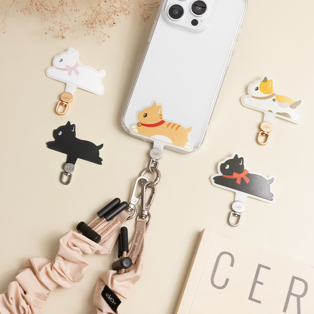 旋轉造型手機掛繩夾片