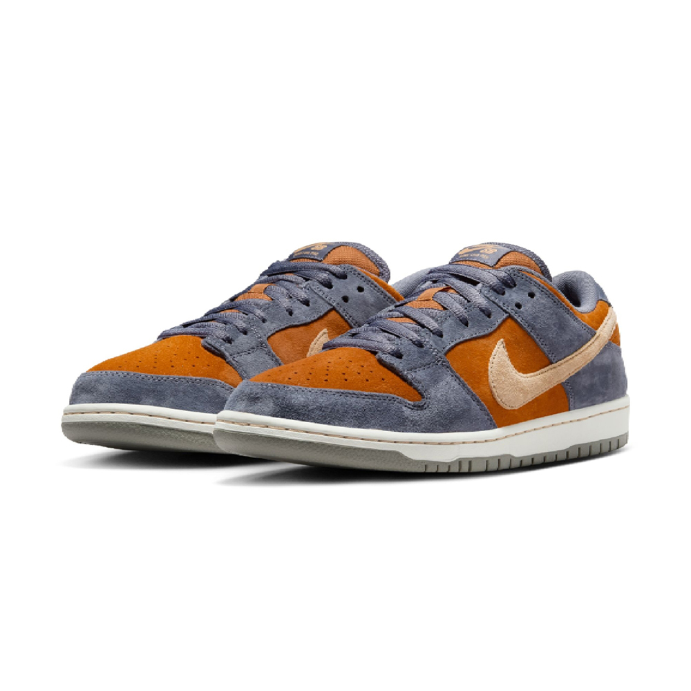 Nike SB Dunk Low Pro Light Carbon 灰藍橘麂皮 HF3063-002