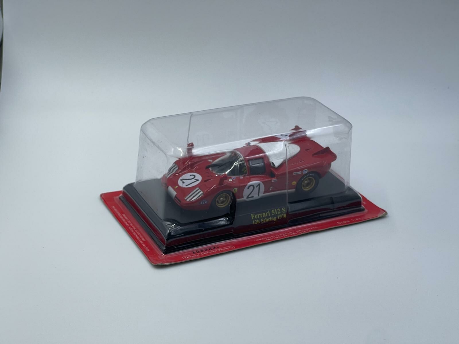 IXO 1/43 FERRARI 512 S 12H SEBRING 1970 #21