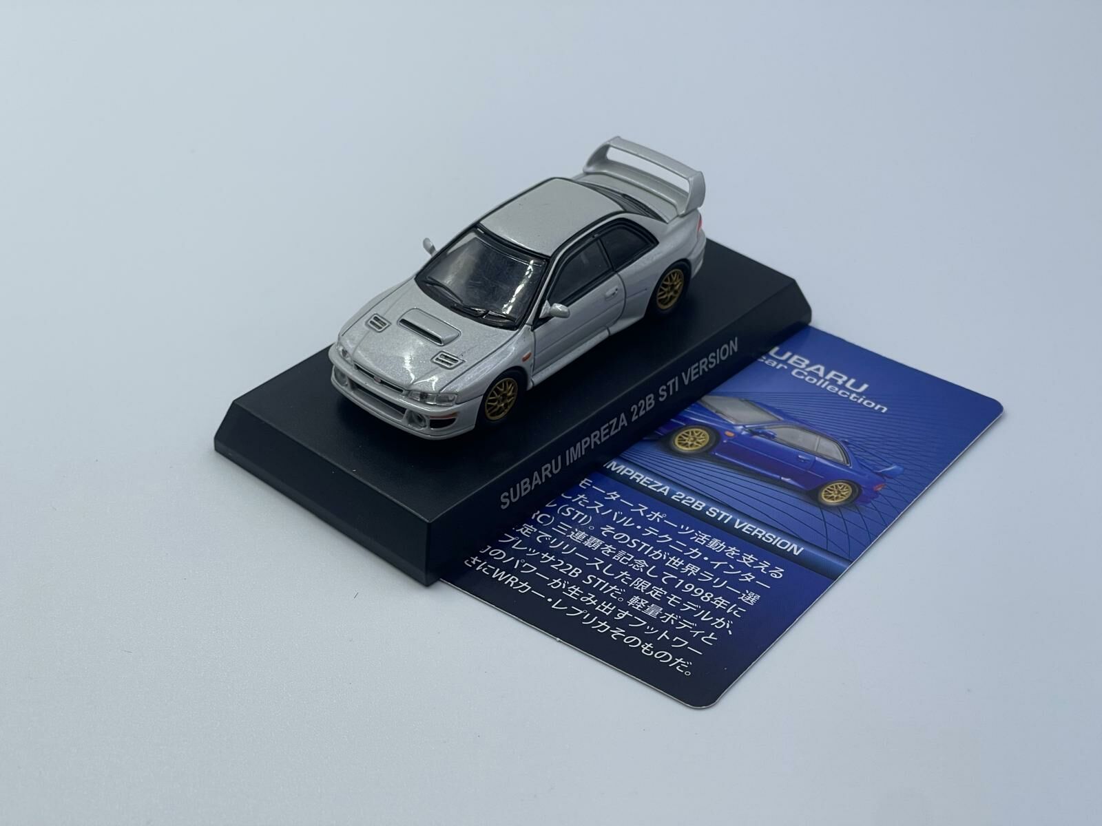 KYOSHO SUBARU IMPREZA 22B STI VERSION WHITE