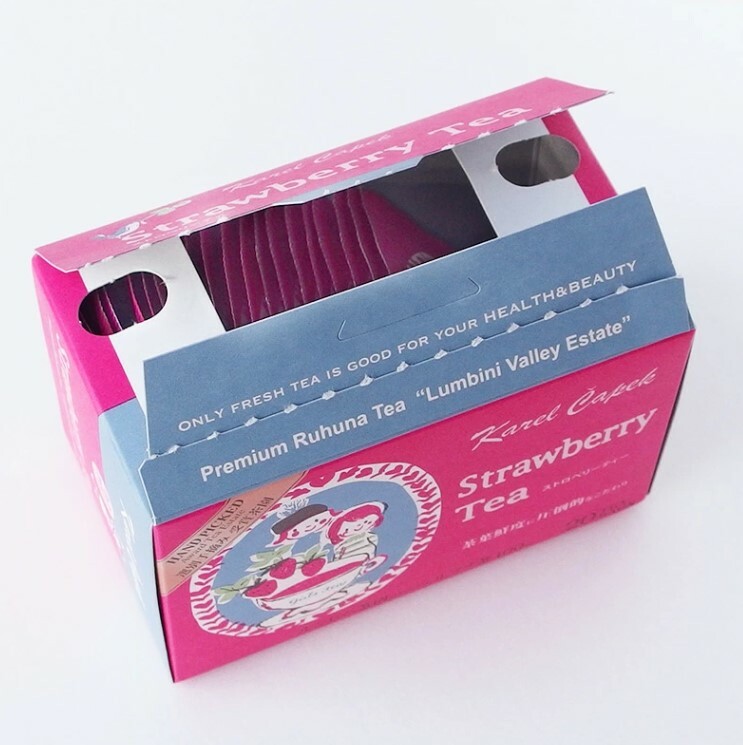 日本 Karel Čapek 山田詩子 女孩草莓風味茶 (20入/盒)