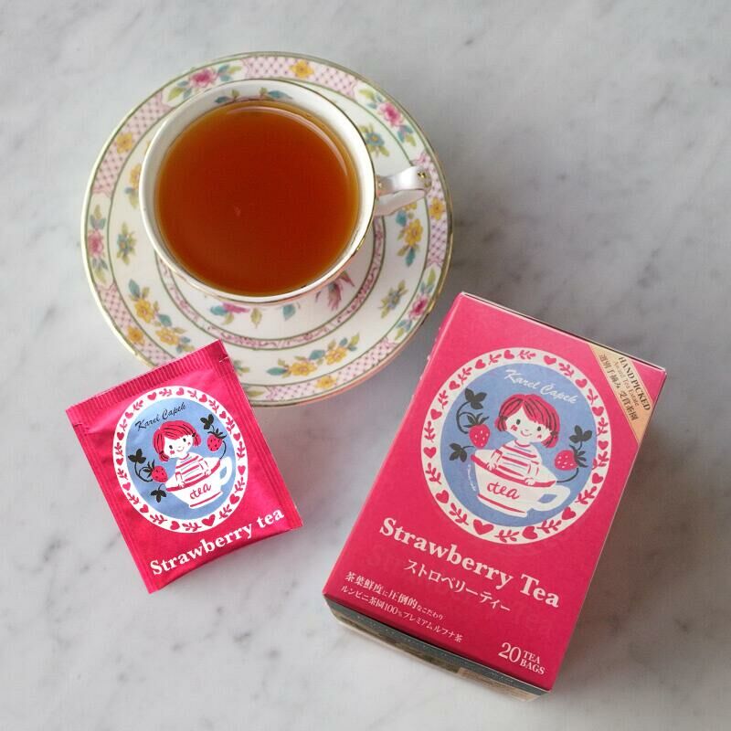 日本 Karel Čapek 山田詩子 女孩草莓風味茶 (20入/盒)