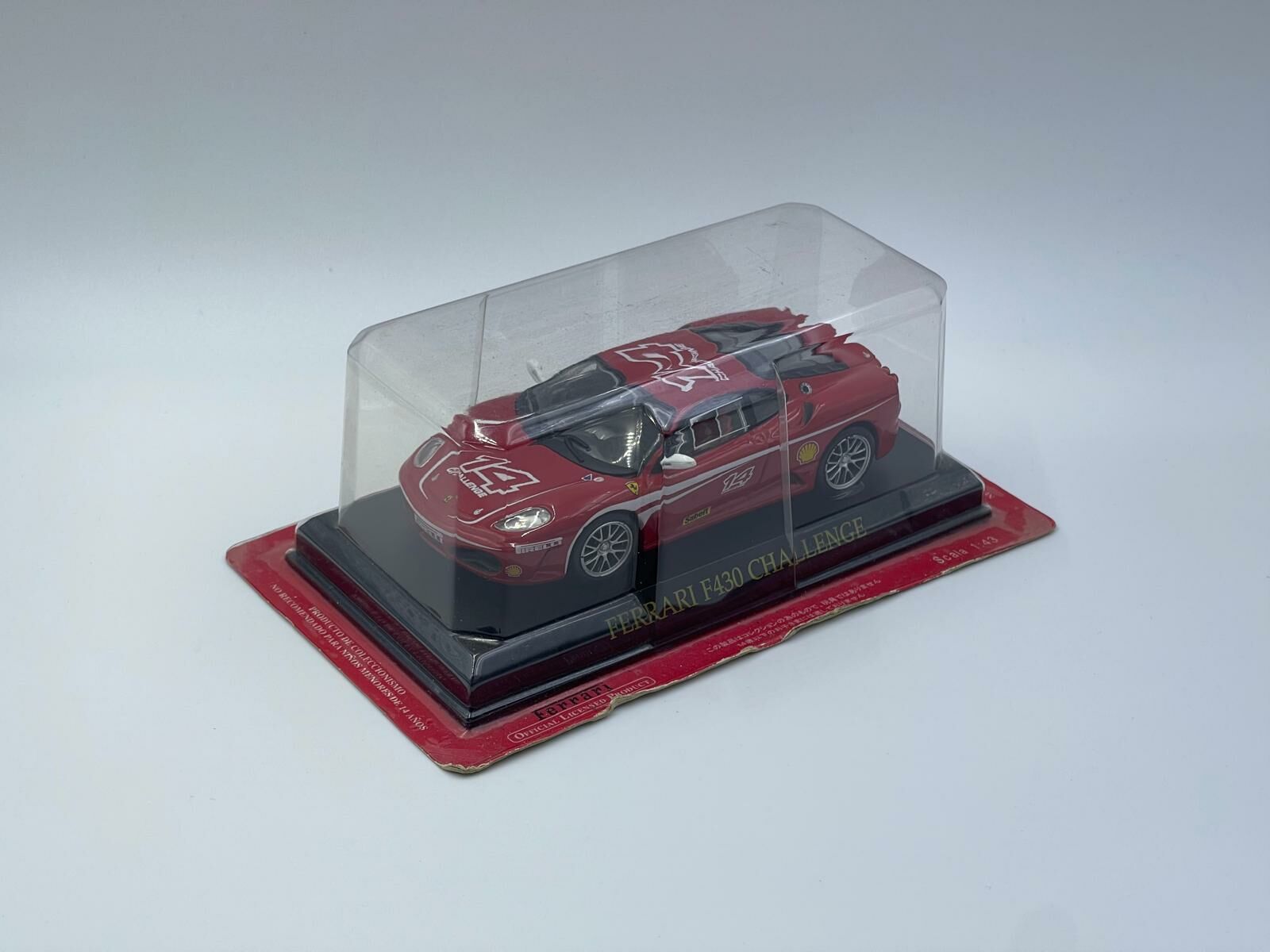 IXO 1/43 FERRARI F430 CHALLENGE #14