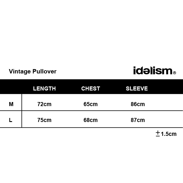 idealism IDE Vintage Pullover / 古著連帽衛衣【ID24054】