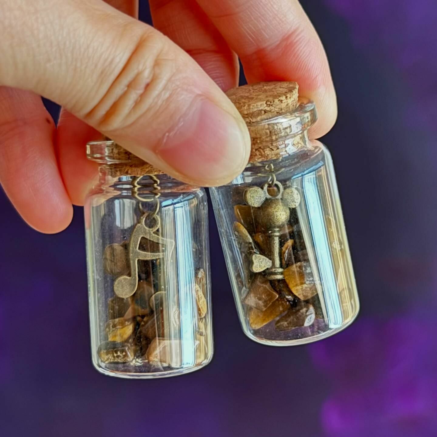 [原石] 黃虎眼石 許願瓶