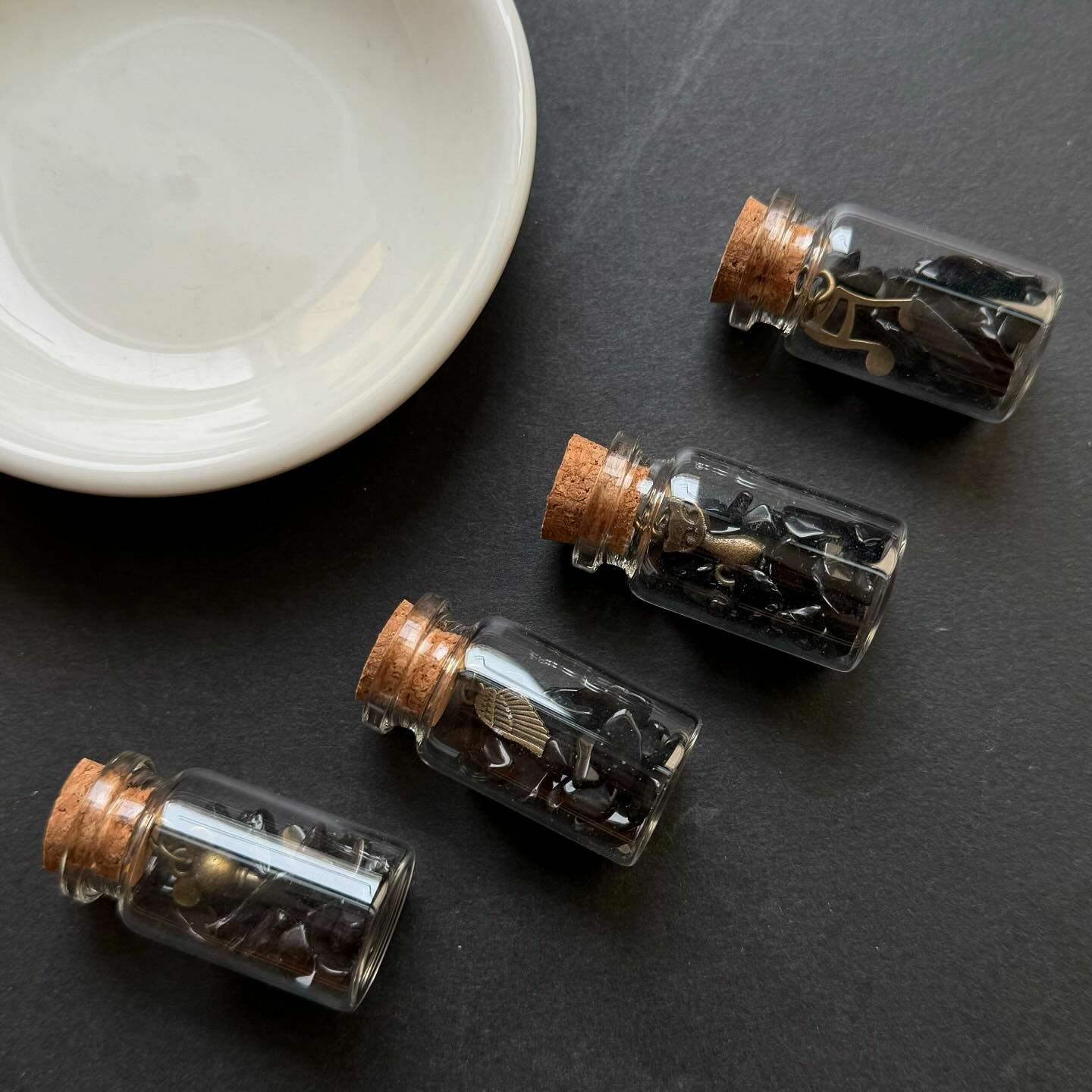 [原石] 黑曜石 許願瓶