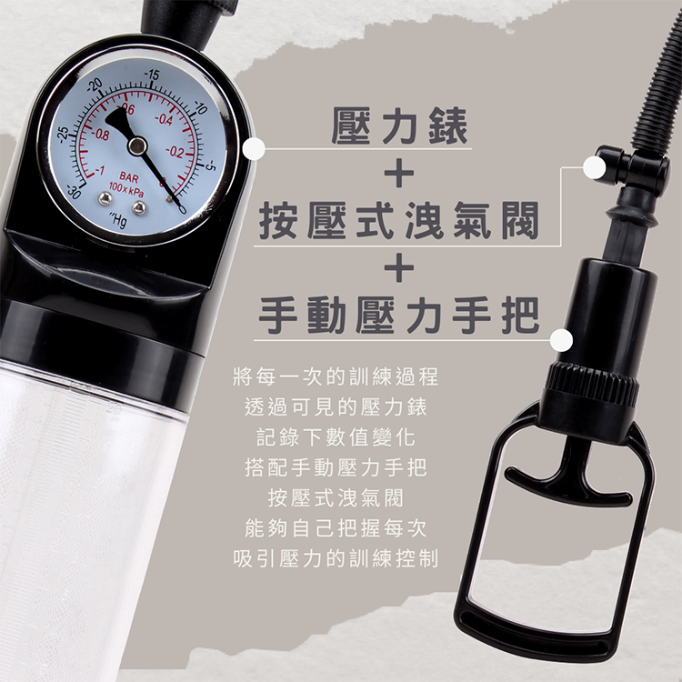 STUNT WORX Accu-Meter Power Pump X2 壓力表式真空吸引器