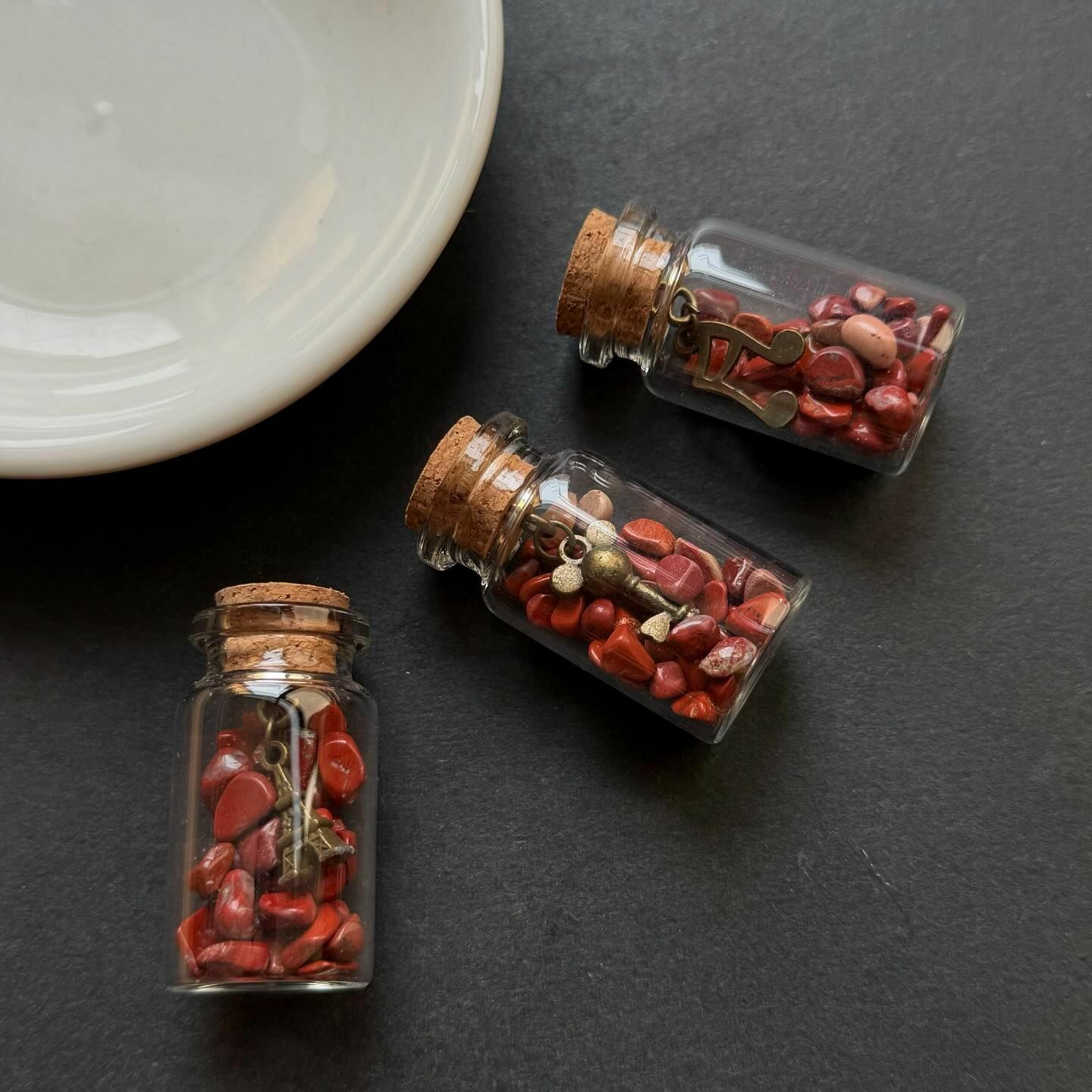 [原石] 紅碧玉 許願瓶