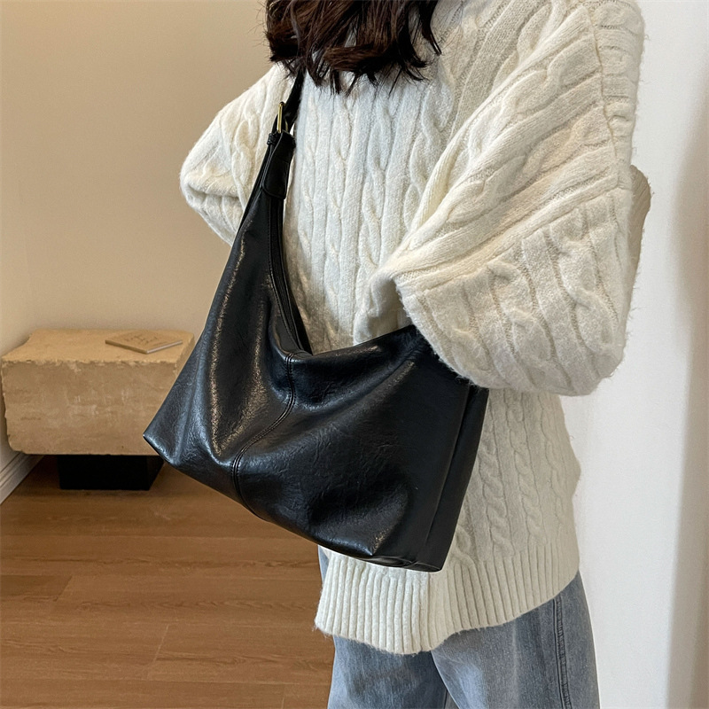 《5278》簡約美拉德大容量水桶包