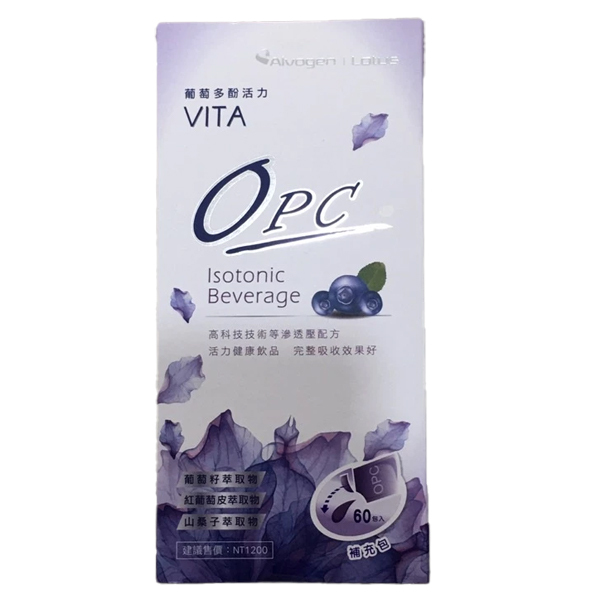 OPC葡萄多酚活力飲 60包入
