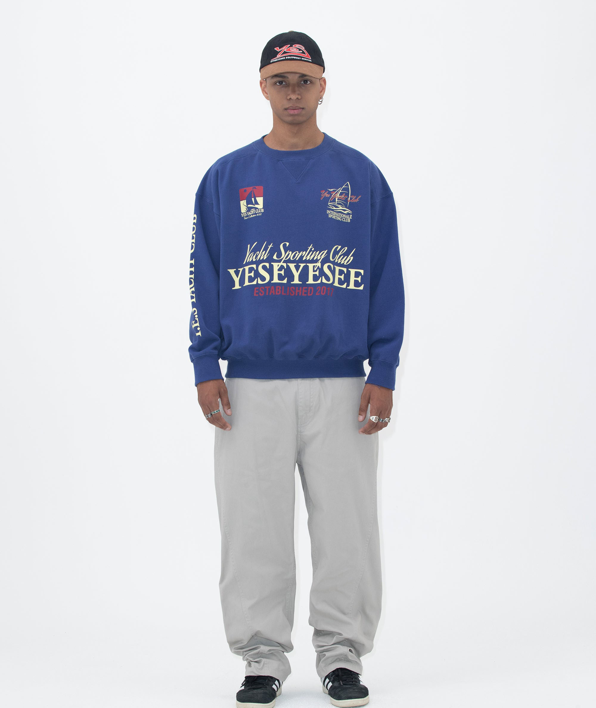 YESEYESEE】Y.E.S YACHT SWEATSHIRTS