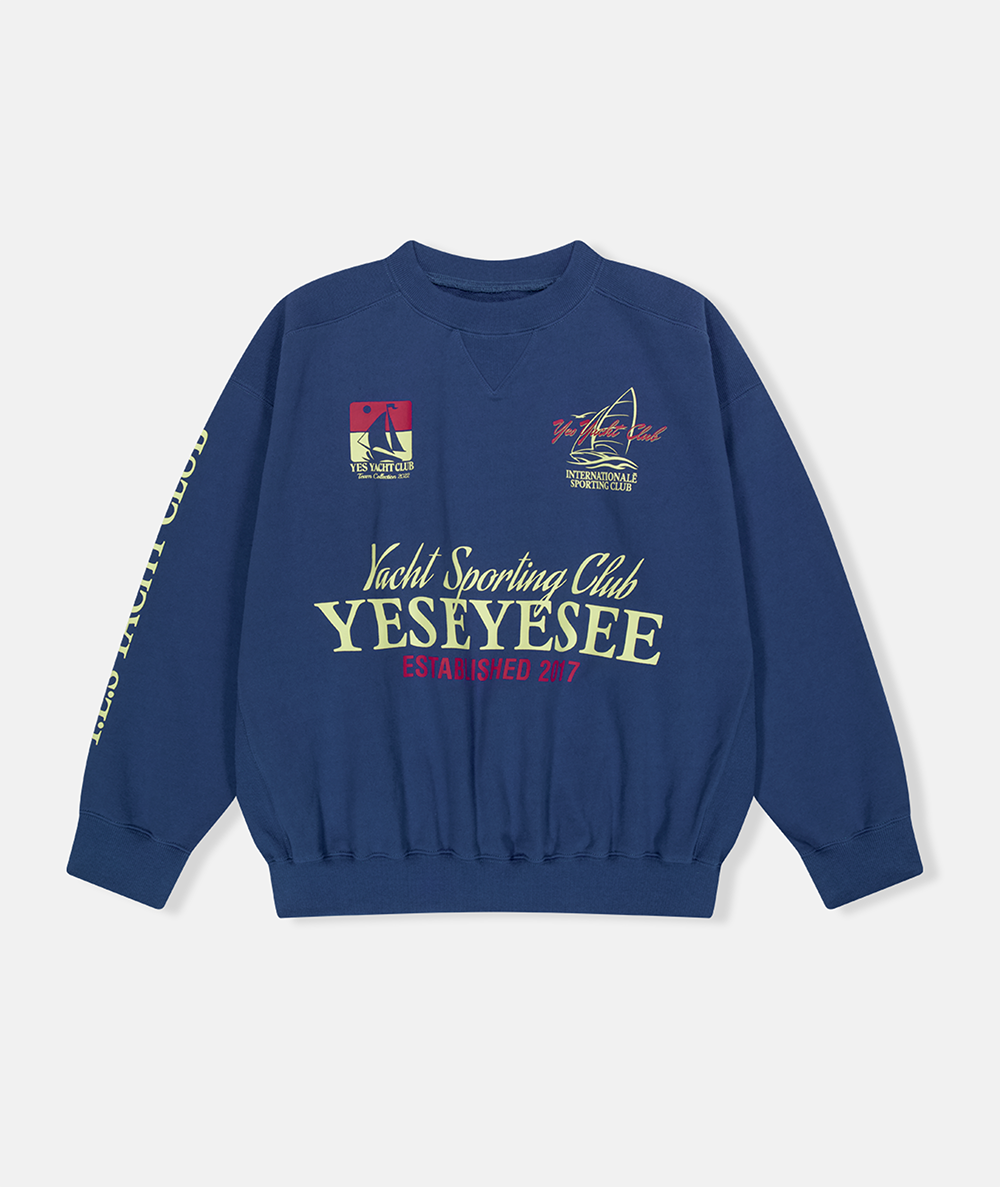 【YESEYESEE】Y.E.S Typo Sweatshirt R5660 10_YESSteelLogoSweatshirt_BK_1