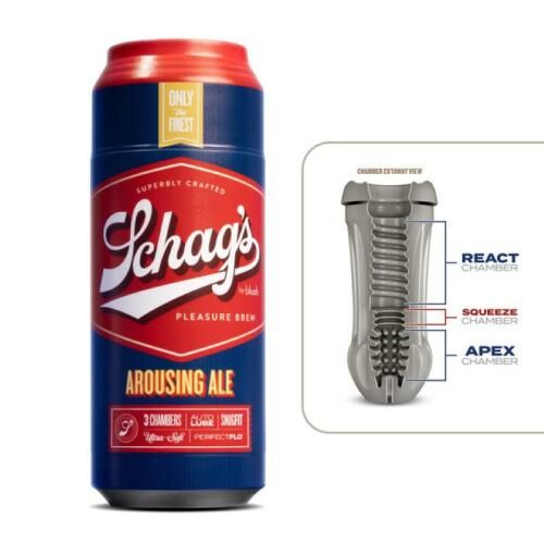 Schags Arousing Ale 啤酒罐 飛機杯