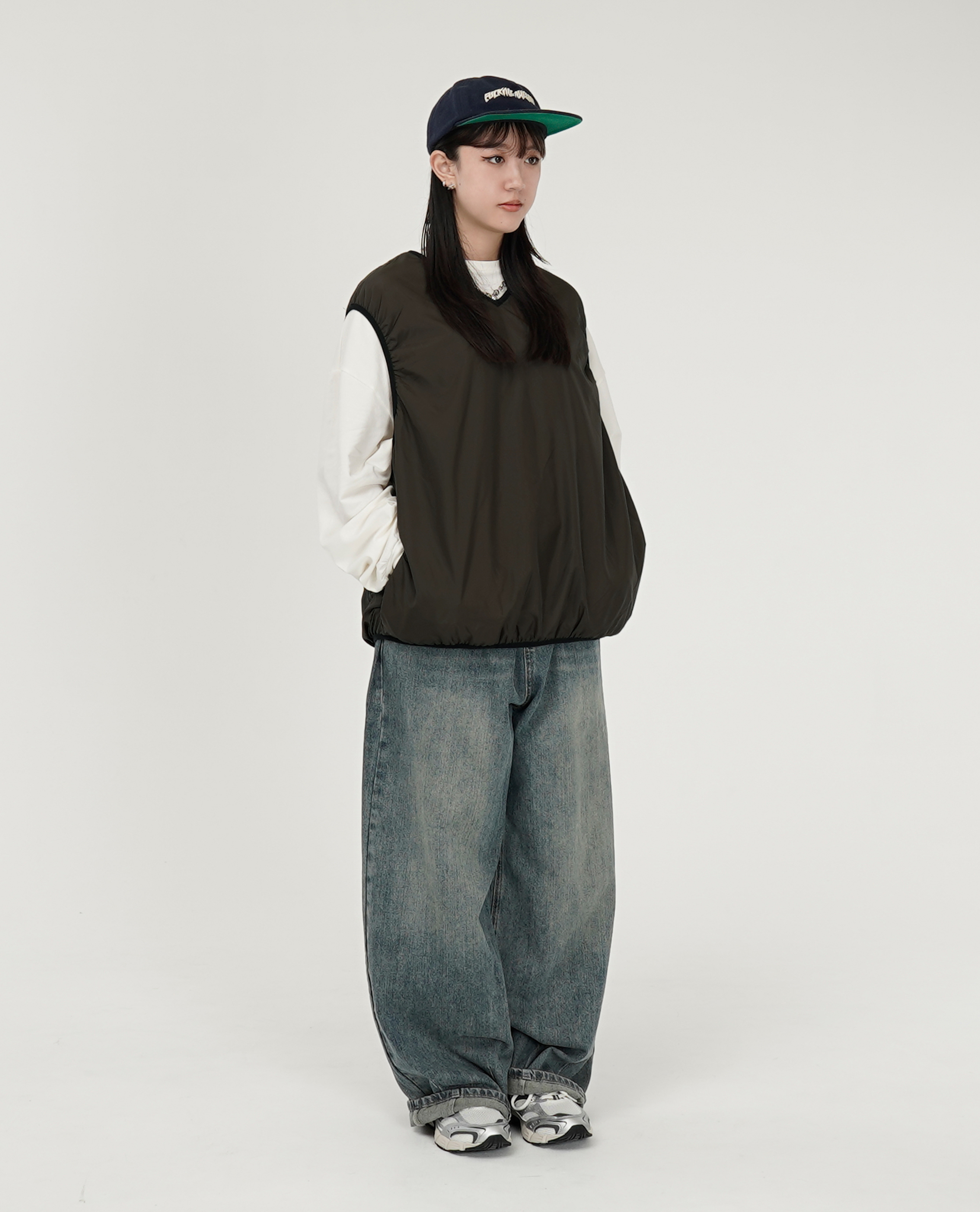 POP TRADING COMPANY Pop Reversible Fleece Vest - 24FW