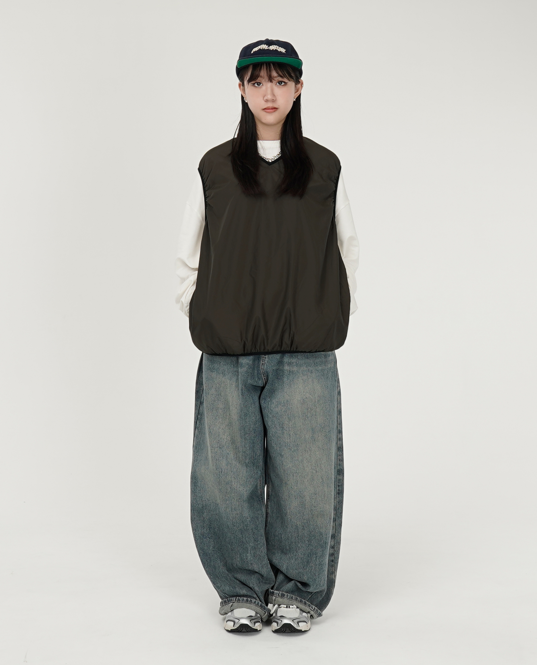 POP TRADING COMPANY Pop Reversible Fleece Vest - 24FW