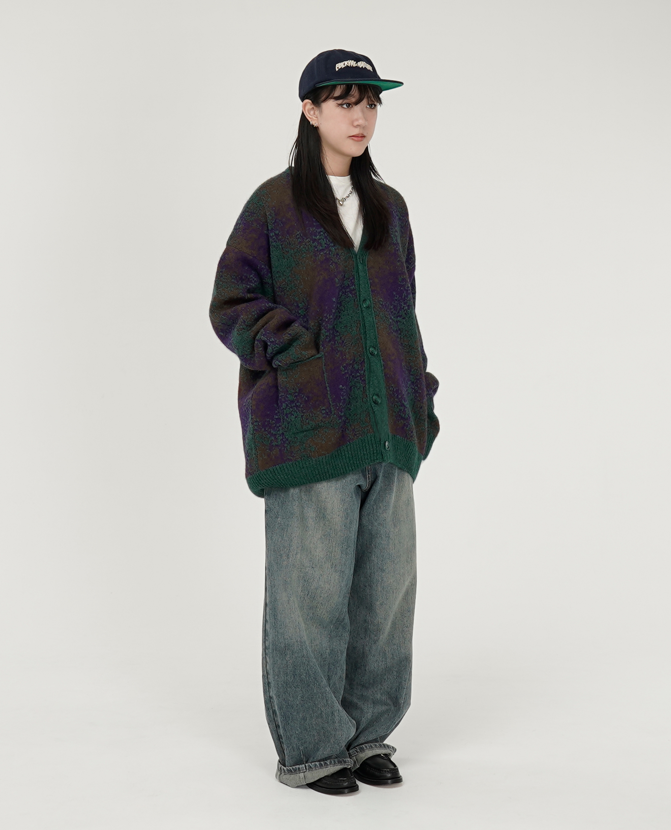 POP TRADING COMPANY Pop Knitted Cardigan 02 - 24FW