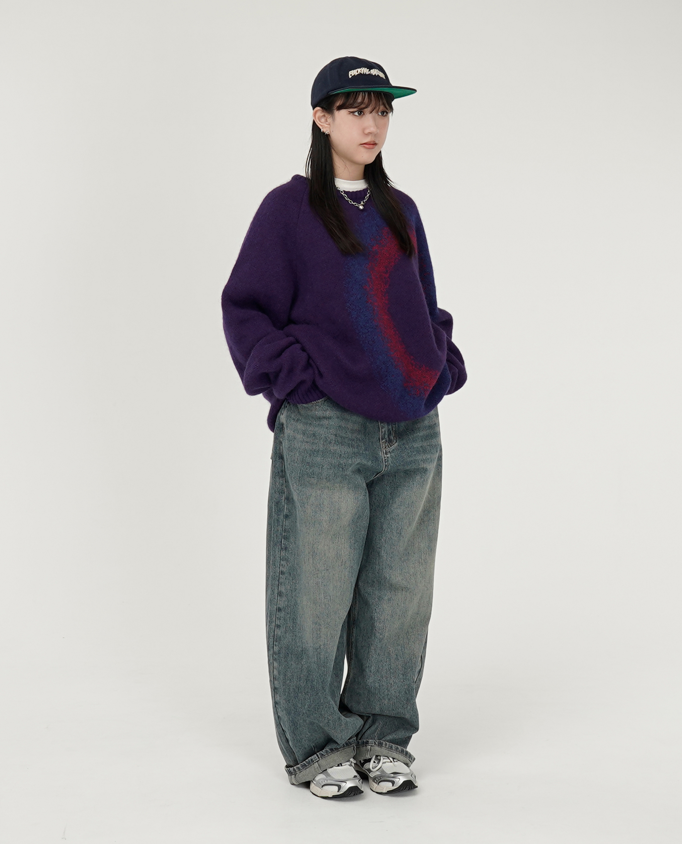 POP TRADING COMPANY Pop O Knitted Crewneck - 24FW