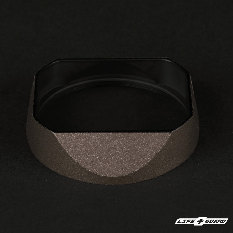 LIFE+GUARD 遮光罩貼膜背面示意，適用 Haoge