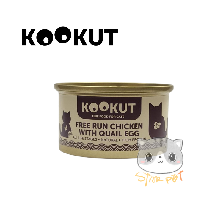 KOOKUT Chicken & Quail Cat Canned 70g