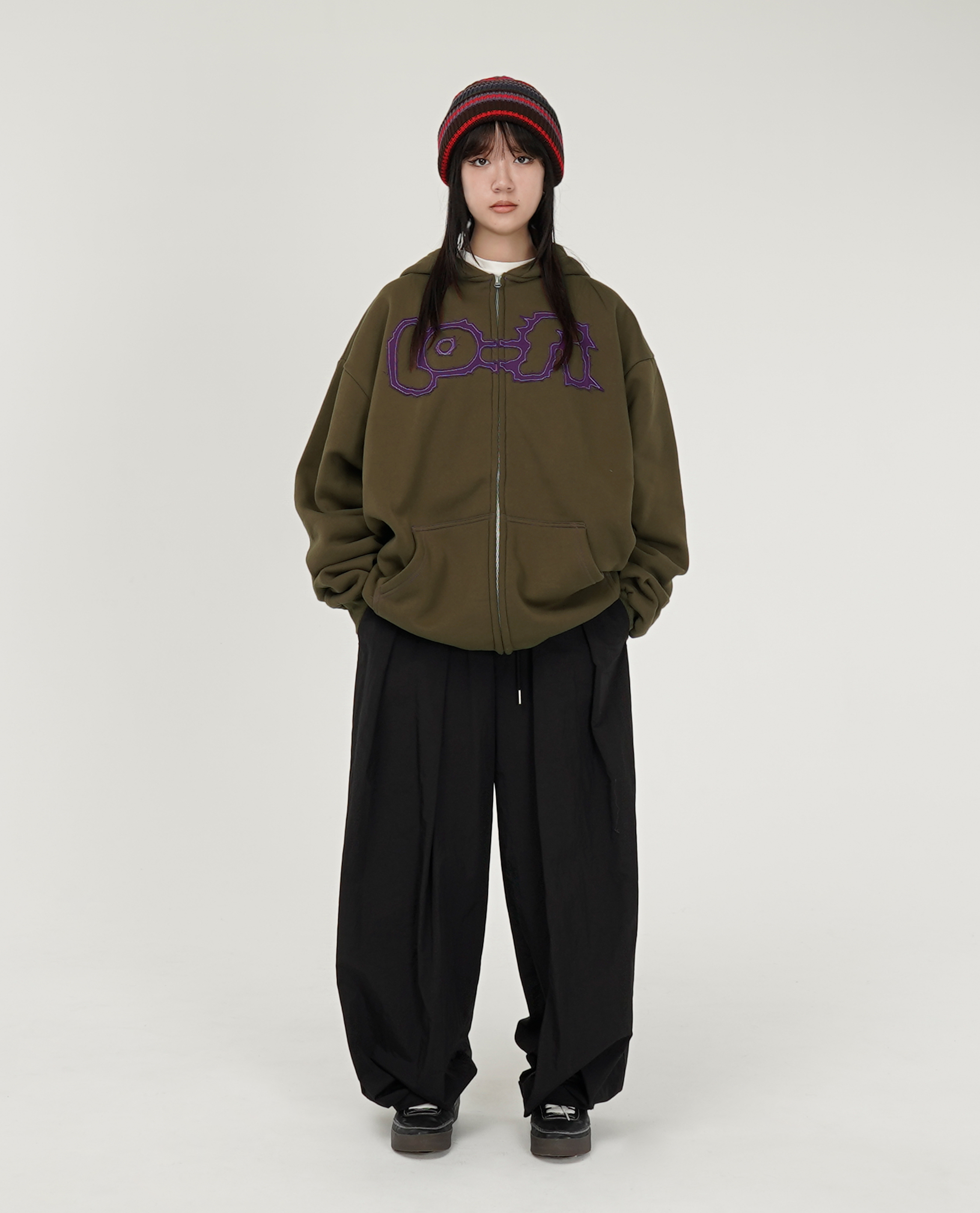 Lo-Fi Crash Zip-Thru Hood - 24FW