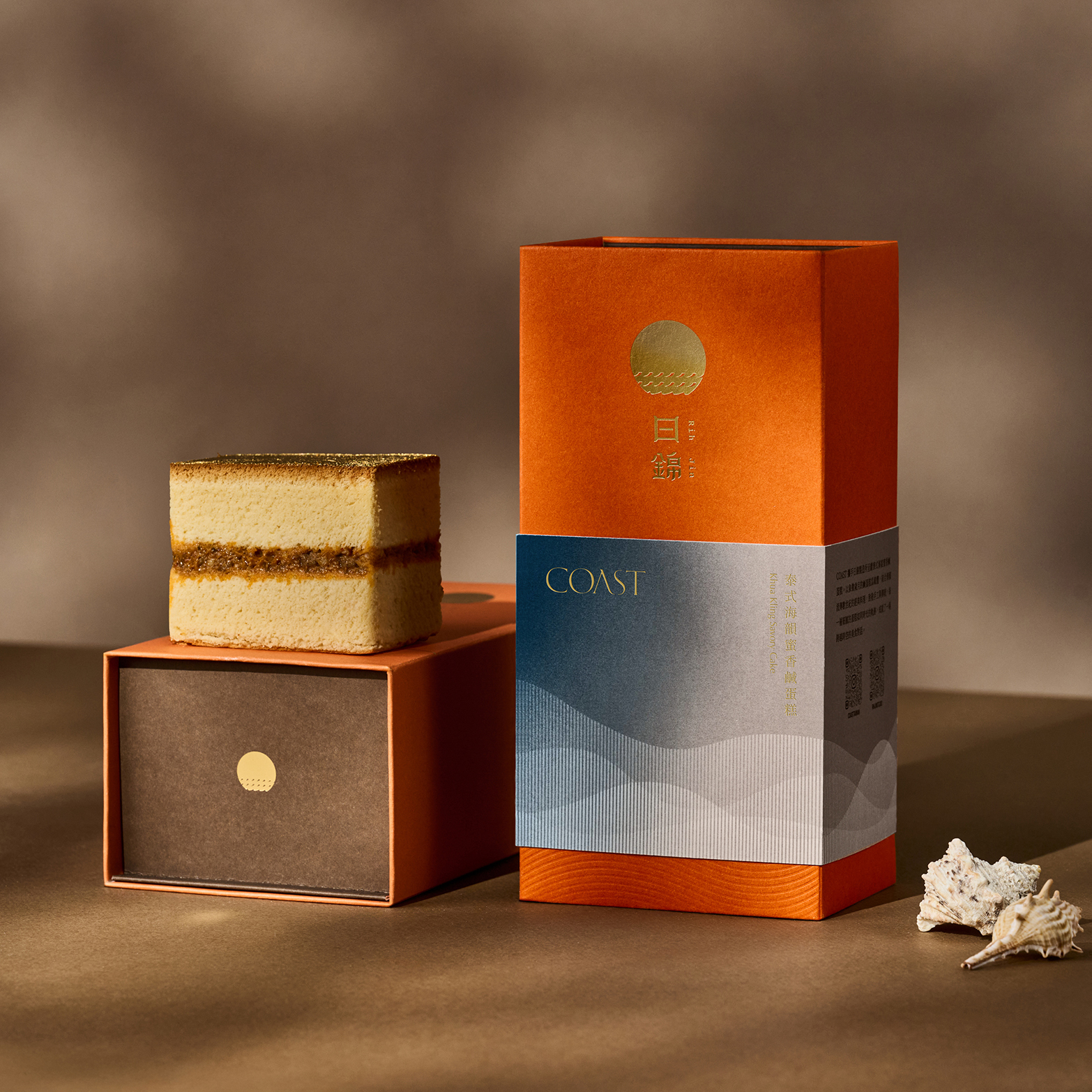 COAST X 日錦製造所 聯名新作「泰式海韻蜜香鹹蛋糕」