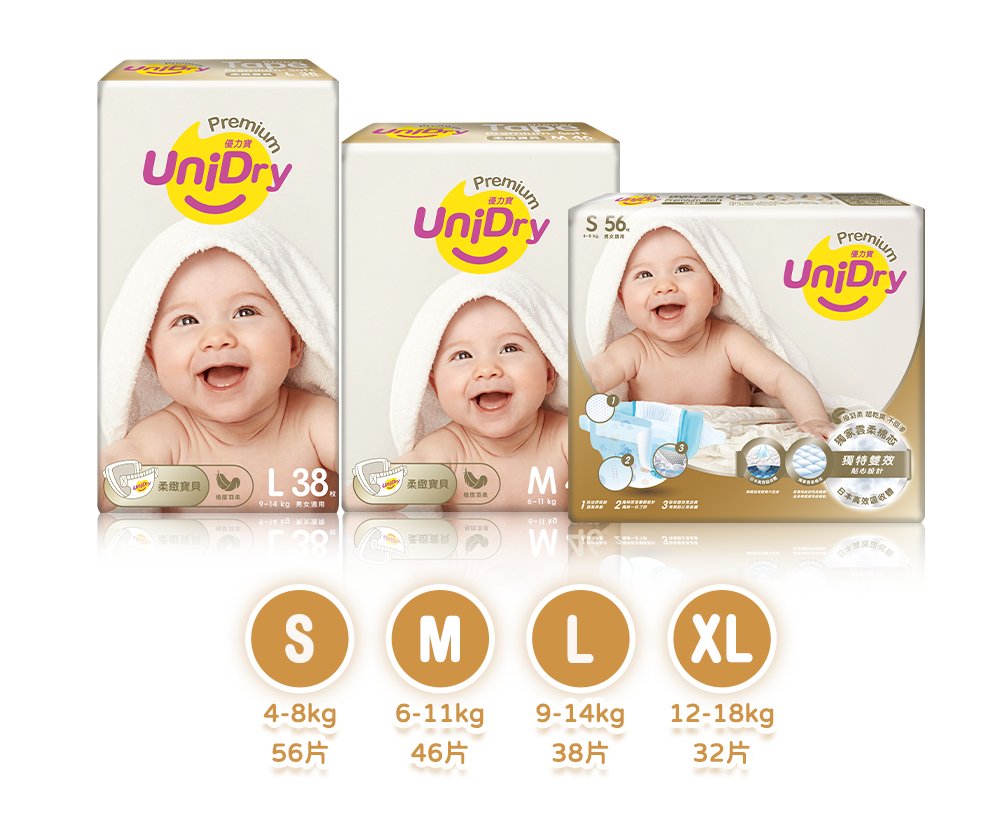 黏貼式 柔緻寶貝 試用包