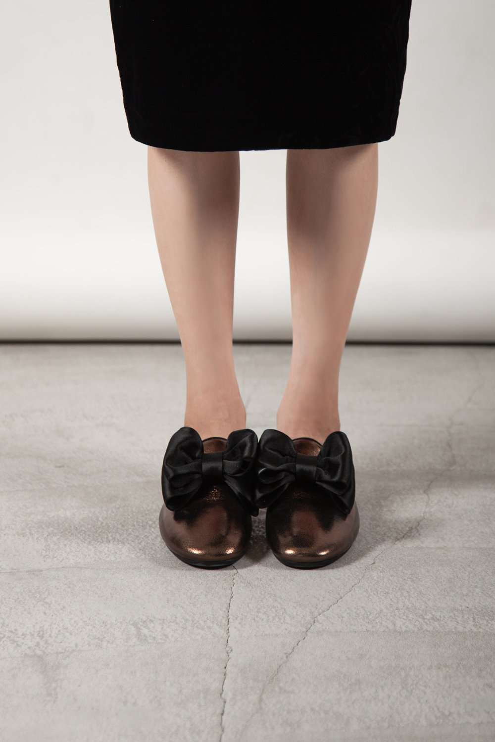 Spin-mb 蝴蝶結穆勒鞋