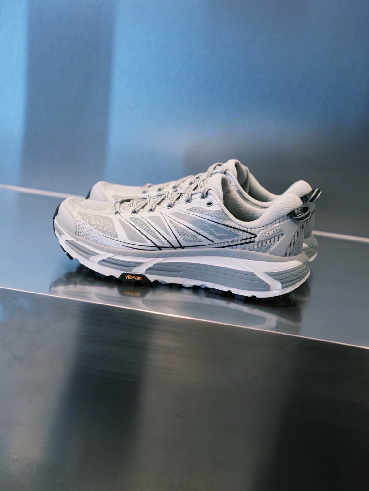 【APAIR】預購 Hoka one one Mafate Speed 2 男鞋 越野跑鞋 Galactic Grey 1126851SRYG
