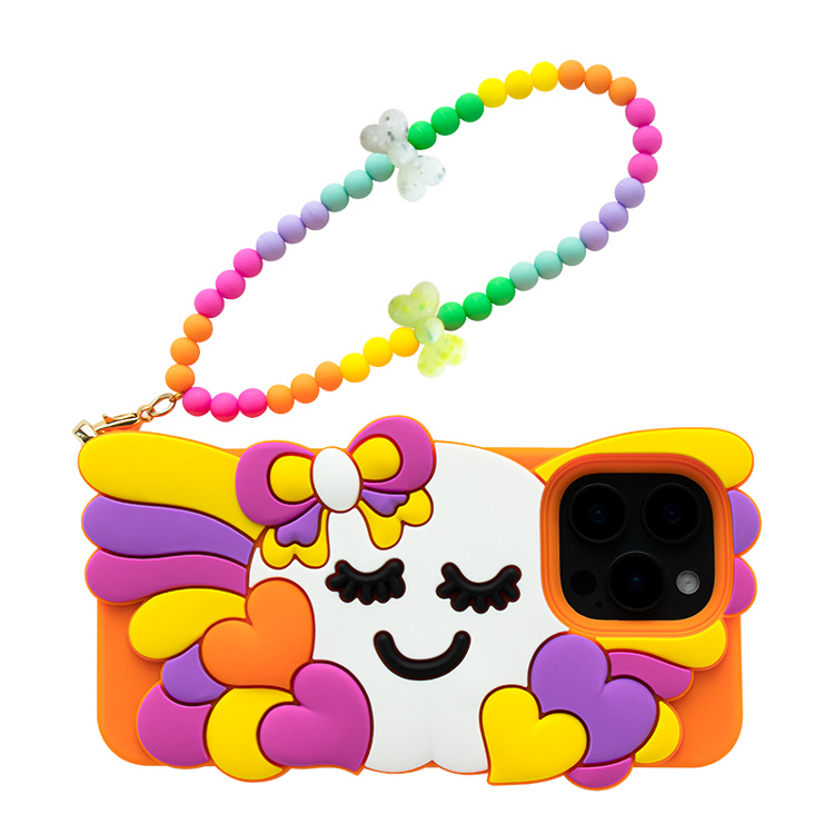 Candies iPhone 16 Pro Max - 繽紛蝴蝶結睡寶(橘)