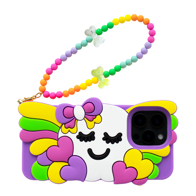 Candies iPhone 16 Pro Max - 繽紛蝴蝶結睡寶(紫)