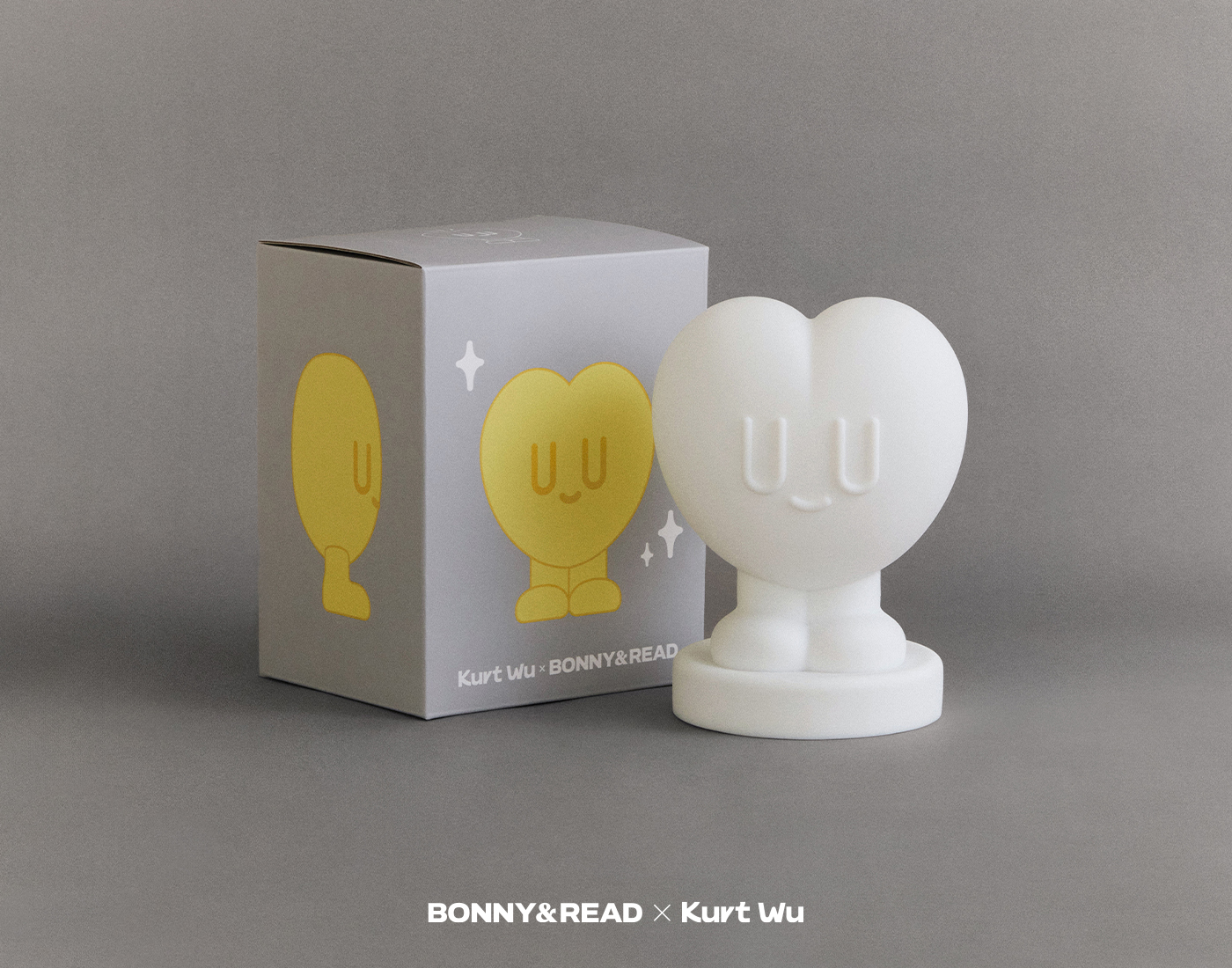 kurt聯名,kurt wu,小夜燈,厭世愛心,拍拍燈