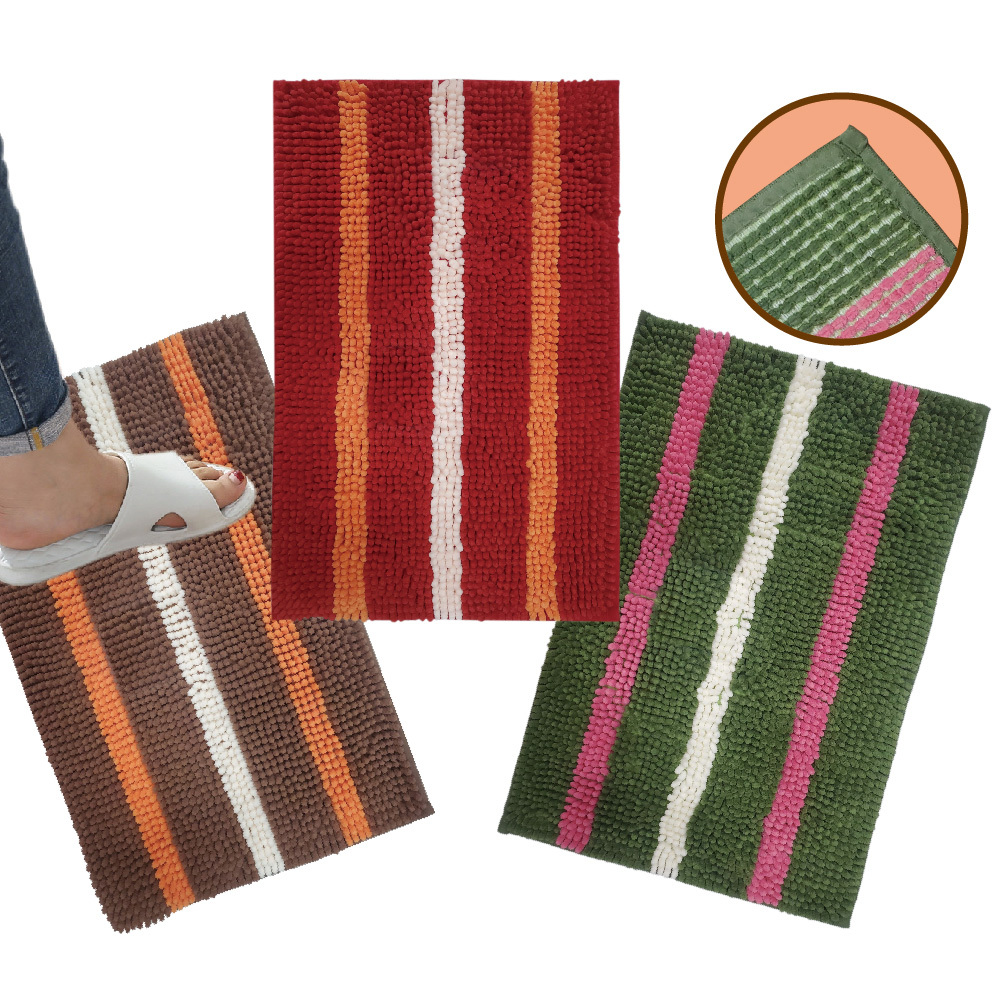 威力雪尼爾吸水門墊 吸水地墊 軟墊 地墊 瞬間吸水 地墊 吸水軟墊 吸水踏墊 顏色隨機出貨 熱融膠止滑