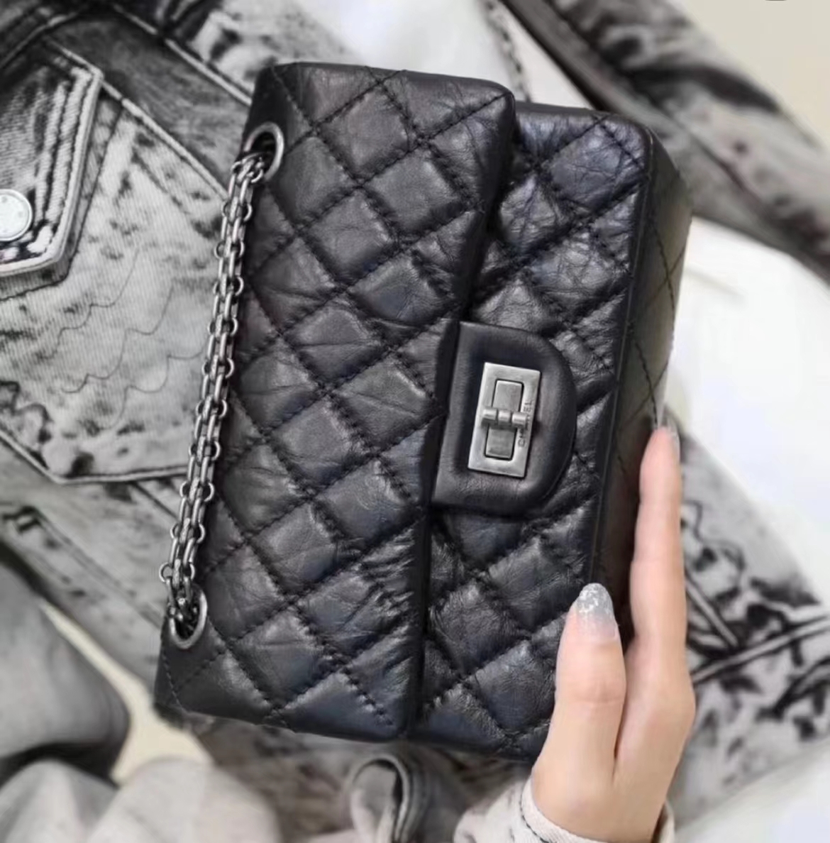 Chanel 2.55 mini cf -M