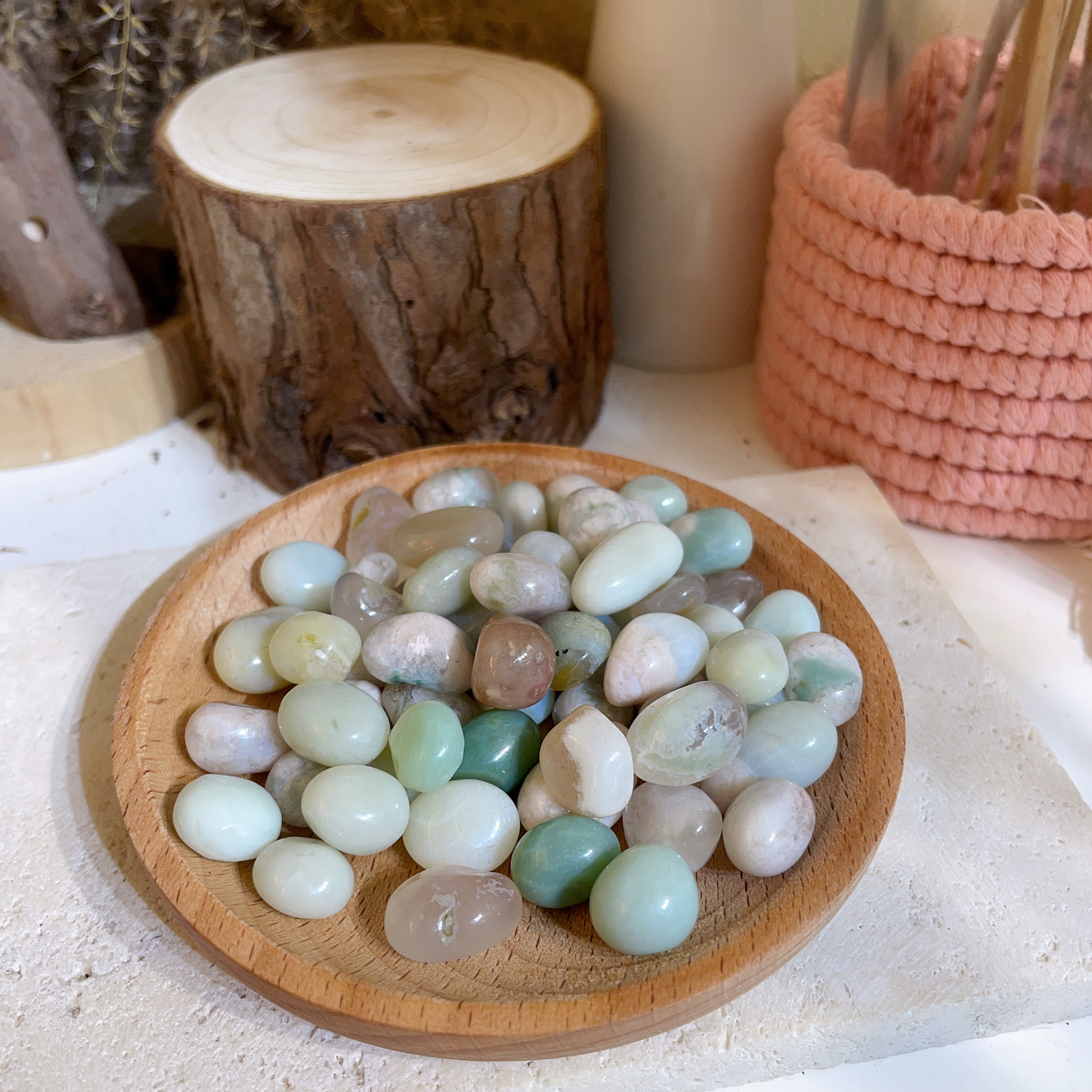 櫻花瑪瑙碎石 100g