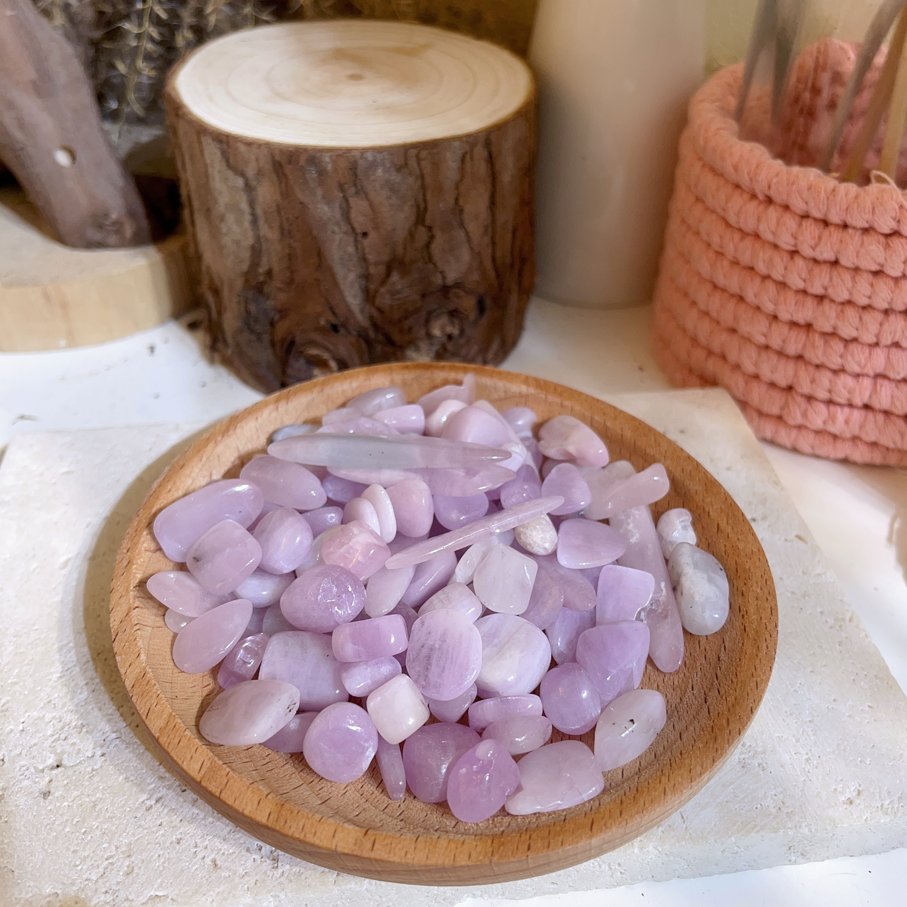 紫鋰輝碎石 100g