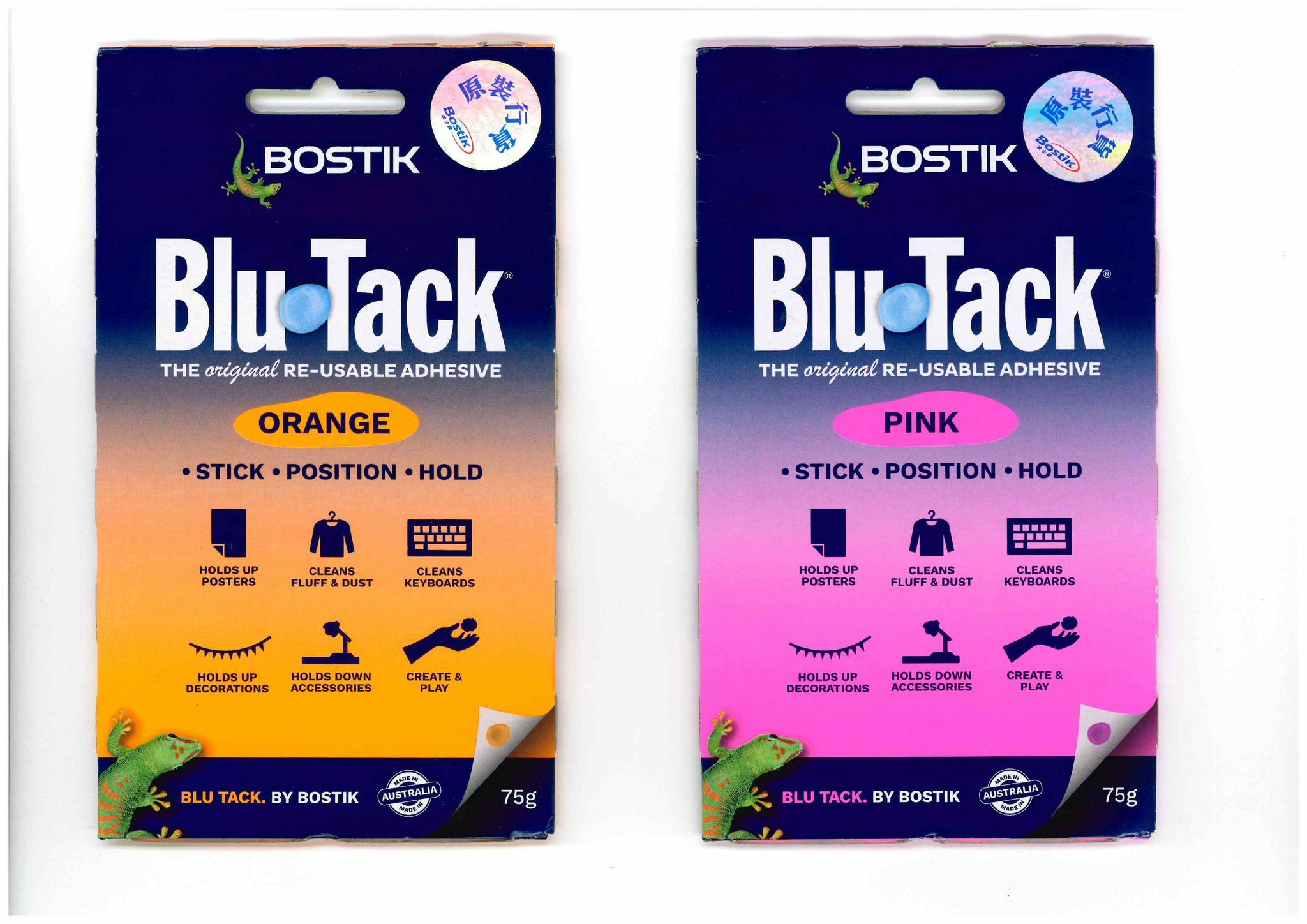 Blu Tack® 多用途彩寶貼, 4色(75克X4包)《優惠套裝》加送藍+白寶貼 (75克X2包)《香港行貨》