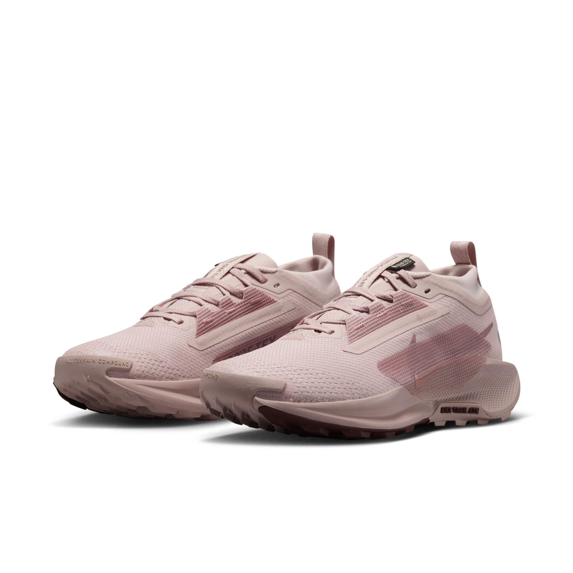 女鞋 NIKE PEGASUS TRAIL 5 GORE-TEX 'Pink Oxford' 玫瑰粉 防水 越野 跑鞋【FQ0912-601】