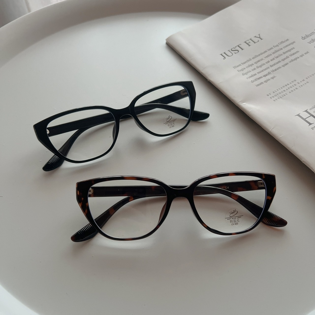 TR0122349韓國高清素顏眼鏡/二色