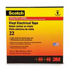 B003-G "3M" No.22 加強型PVC絕緣膠帶
